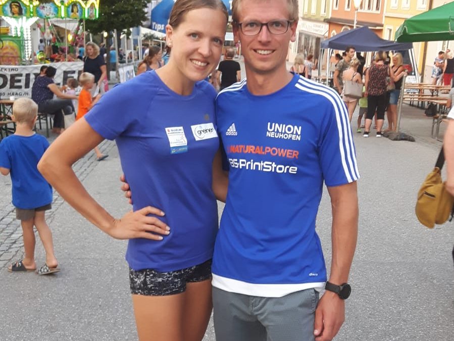 Hitzeschlacht beim Haager Marktlauf