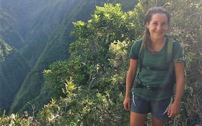 Marlene Glack wird Zweite beim Cilaos Trail