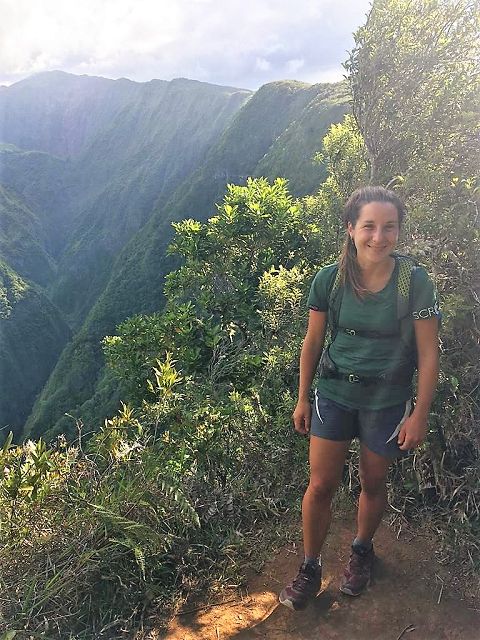 Marlene Glack wird Zweite beim Cilaos Trail