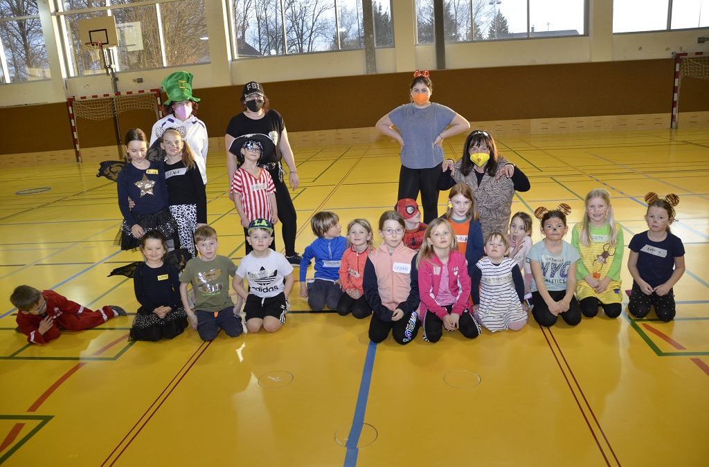 Training der Kids am Fasching Montag 28.02.2022