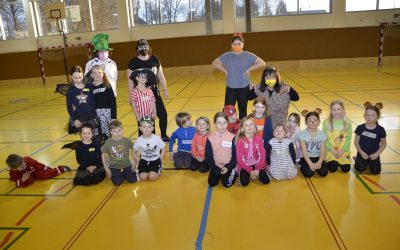 Training der Kids am Fasching Montag 28.02.2022