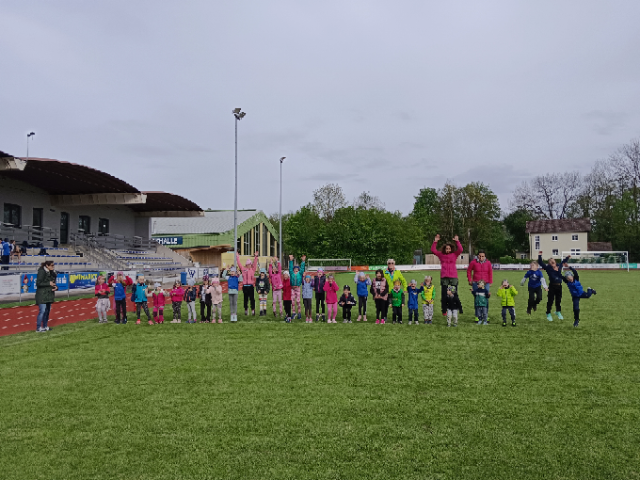 Vorbereitung auf den 1. Mai Lauf