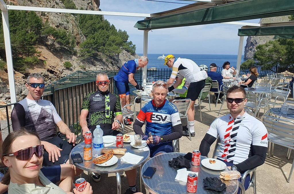 Radsportwoche in Mallorca  der Leichtathleten