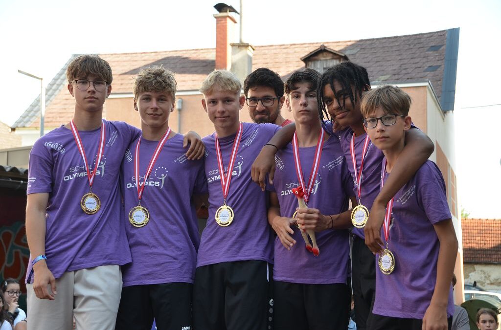 Die Sportmittelschule Neuhofen ist Bundesmeister