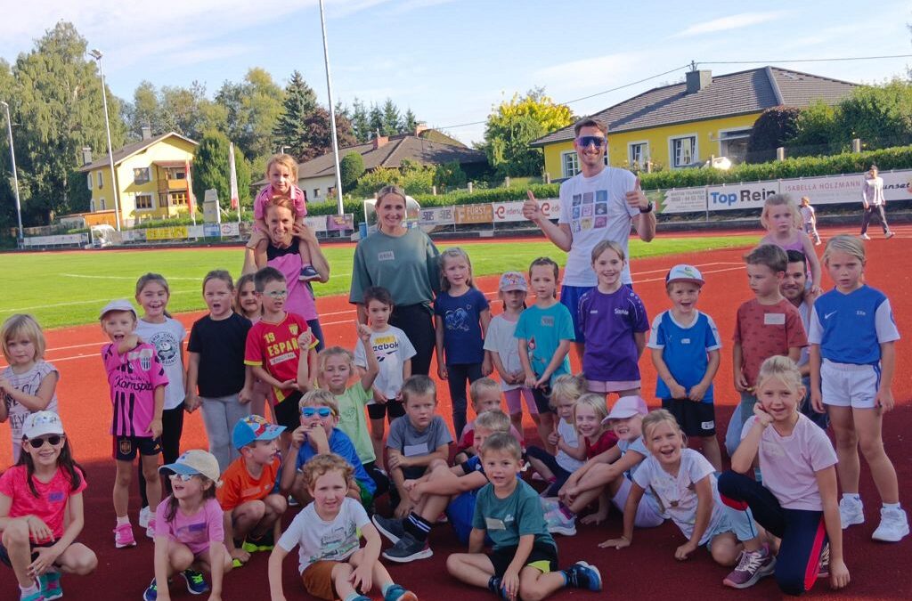 erstes Kids Training nach den Ferien