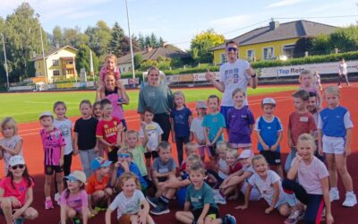 erstes Kids Training nach den Ferien